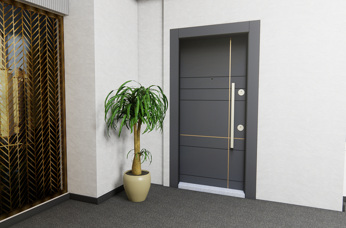 Alaplı Çelik Kapıcı